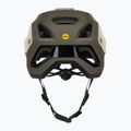 Fox Racing Speedframe Pro Defy cream bike helmet 3