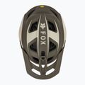 Fox Racing Speedframe Pro Defy cream bike helmet 5
