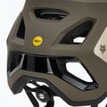 Fox Racing Speedframe Pro Defy cream bike helmet 8