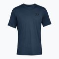 Men's T-shirt Under Armour Sportstyle Left Chest academy/black