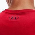 Under Armour Sportstyle Left Chest SS men's training t-shirt red/black 3