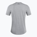 Men's Under Armour Sportstyle Left Chest SS steel light heather/black training t-shirt 5