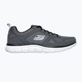 SKECHERS Track Scrolic men's training shoes charcoal/black 8