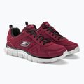 Men's training shoes SKECHERS Track Scrolic red 4