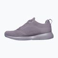 Women's SKECHERS Bobs Sport Squad Tough Talk mauve shoes 9