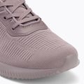 Women's SKECHERS Bobs Sport Squad Tough Talk mauve shoes 7