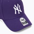 47 Brand MLB New York Yankees MVP baseball cap purple 3