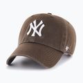 47 Brand MLB New York Yankees CLEAN UP brown baseball cap