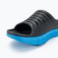Women's HOKA Ora Recovery Slide 2 ebony/dresden blue slides 7
