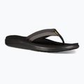 Men's Teva Voya Flip vori black gray flip flops 8