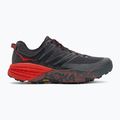 HOKA Speedgoat 3 running shoe dark shadow/poppy red 2
