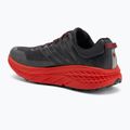 HOKA Speedgoat 3 running shoe dark shadow/poppy red 3