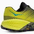 Women's running shoes HOKA Evo Speedgoat black/yellow 1111430-CIB 10