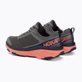 Women's running shoes HOKA Challenger ATR 5 charcoal gray/fusion coral 3