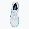 Women's running shoes HOKA Carbon X white/angel blue 5