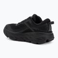 Women's running shoes HOKA Bondi 7 black/black 3