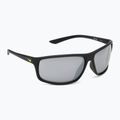 Men's Nike Adrenaline matte black/grey w/silver mirror sunglasses