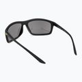 Men's Nike Adrenaline matte black/grey w/silver mirror sunglasses 2