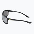 Men's Nike Adrenaline matte black/grey w/silver mirror sunglasses 4