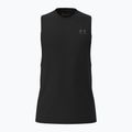 Men's training shirt Under Armour Left Chest Cut Off Tank black/black