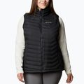 Columbia Powder Lite black women's trekking sleeveless jacket