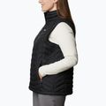 Columbia Powder Lite black women's trekking sleeveless jacket 2