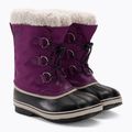 Children's trekking boots Sorel Yoot Pac Nylon Wp wild iris/dark plum 4
