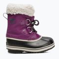 Children's trekking boots Sorel Yoot Pac Nylon Wp wild iris/dark plum 7