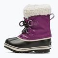 Children's trekking boots Sorel Yoot Pac Nylon Wp wild iris/dark plum 8