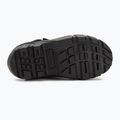 Sorel Flurry Dtv black/bright red children's snow boots 5