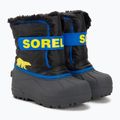 Sorel Snow Commander junior snow boots black/super blue 4