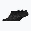 New Balance Flat Knit No Show socks 3 pairs black