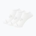 New Balance Flat Knit No Show socks 3 pairs white