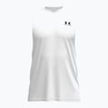 Men's training shirt Under Armour Left Chest Cut Off Tank white/black