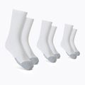 Under Armour Heatgear Crew sports socks 3 pairs white 1346751