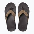 REEF Cushion Phantom men's flip flops brown and black RF0A3FDIBTN 9