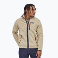 Men's Patagonia Retro Pile el cap khaki fleece sweatshirt