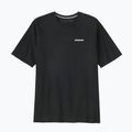 Men's Patagonia P-6 Logo Responsibili-Tee trekking t-shirt black 9