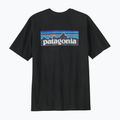 Men's Patagonia P-6 Logo Responsibili-Tee trekking t-shirt black 11