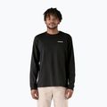 Men's Patagonia P-6 Logo Responsibili trekking longsleeve black 2