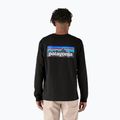 Men's Patagonia P-6 Logo Responsibili trekking longsleeve black 5