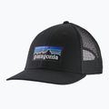 Patagonia P-6 Logo LoPro Trucker cap black 5