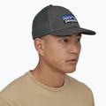 Patagonia P-6 Logo LoPro Trucker cap forge grey 3