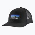 Patagonia P-6 Logo Trucker cap black