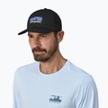 Patagonia P-6 Logo Trucker cap black 7