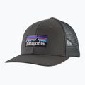 Patagonia P-6 Logo Trucker cap forge grey