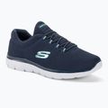 Women's training shoes SKECHERS Summits navy/light blue