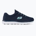 Women's training shoes SKECHERS Summits navy/light blue 2