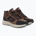 SKECHERS Oak Canyon Ironhide chocolate men's trekking shoes 4