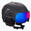 Salomon men's ski helmet Pioneer Lt Visor black L41199900